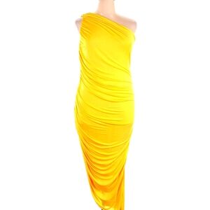 Eloquii Yellow Dress Size 22